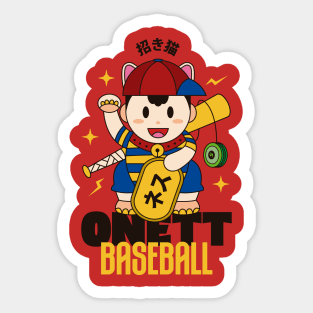 Maneki Neko Ness Sticker